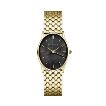 Rosefield The Oval Black Gold OBGSG-OV14
