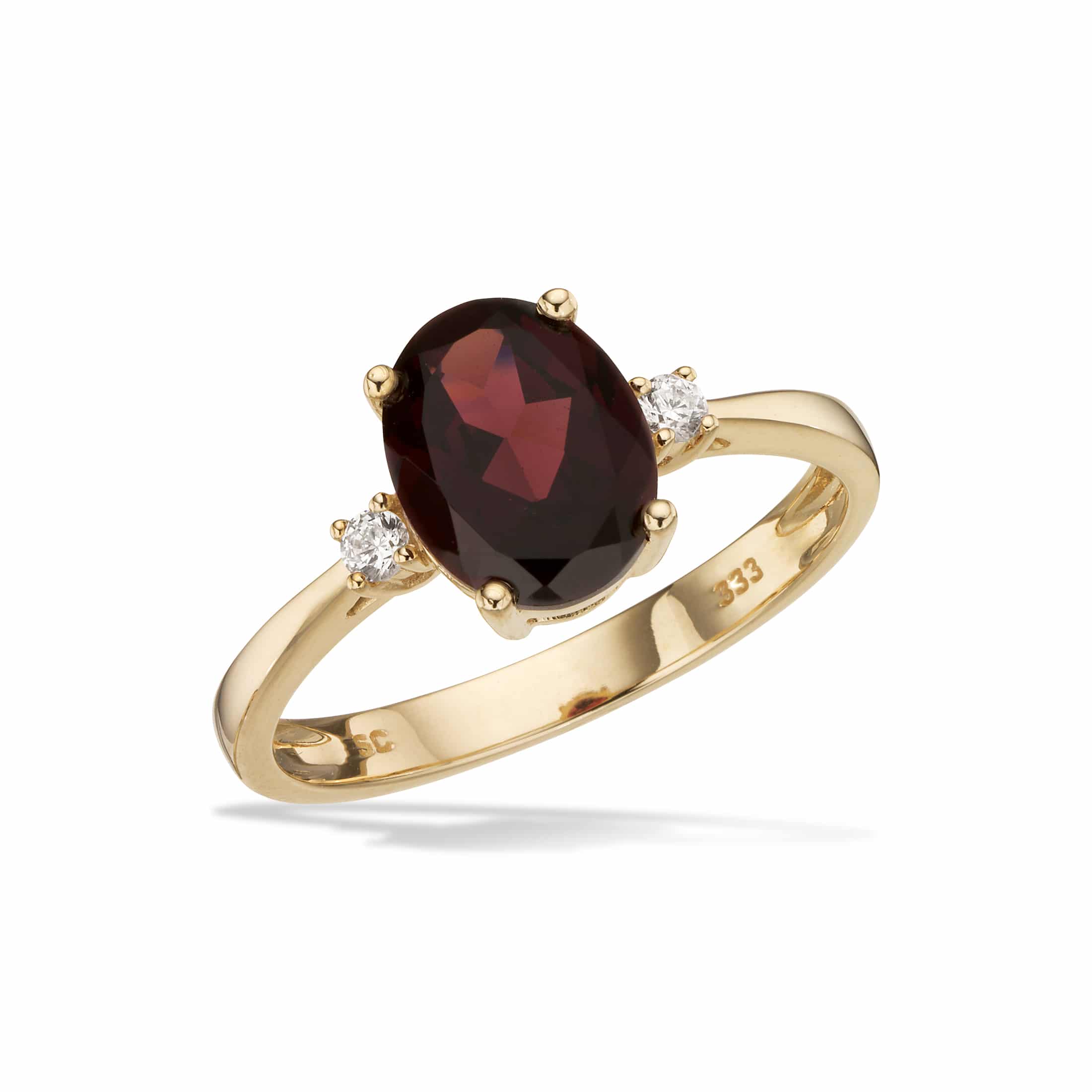 Scrouples Rhodolit Ring 8 Karat Guld 714993