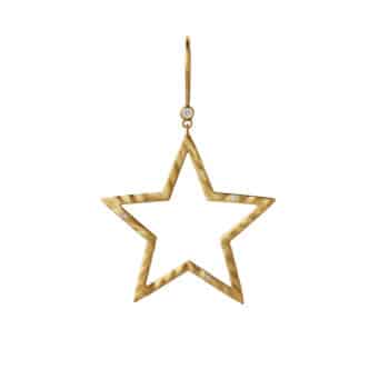 Stine A Shining Star Ørering Single Forgyldt 1371-02-S  