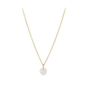Pernille Corydon Ocean Heart Halskæde Forgyldt Sølv n-387-gp