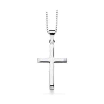 Scrouples Kors vedhæng sølv 22x14mm 23872