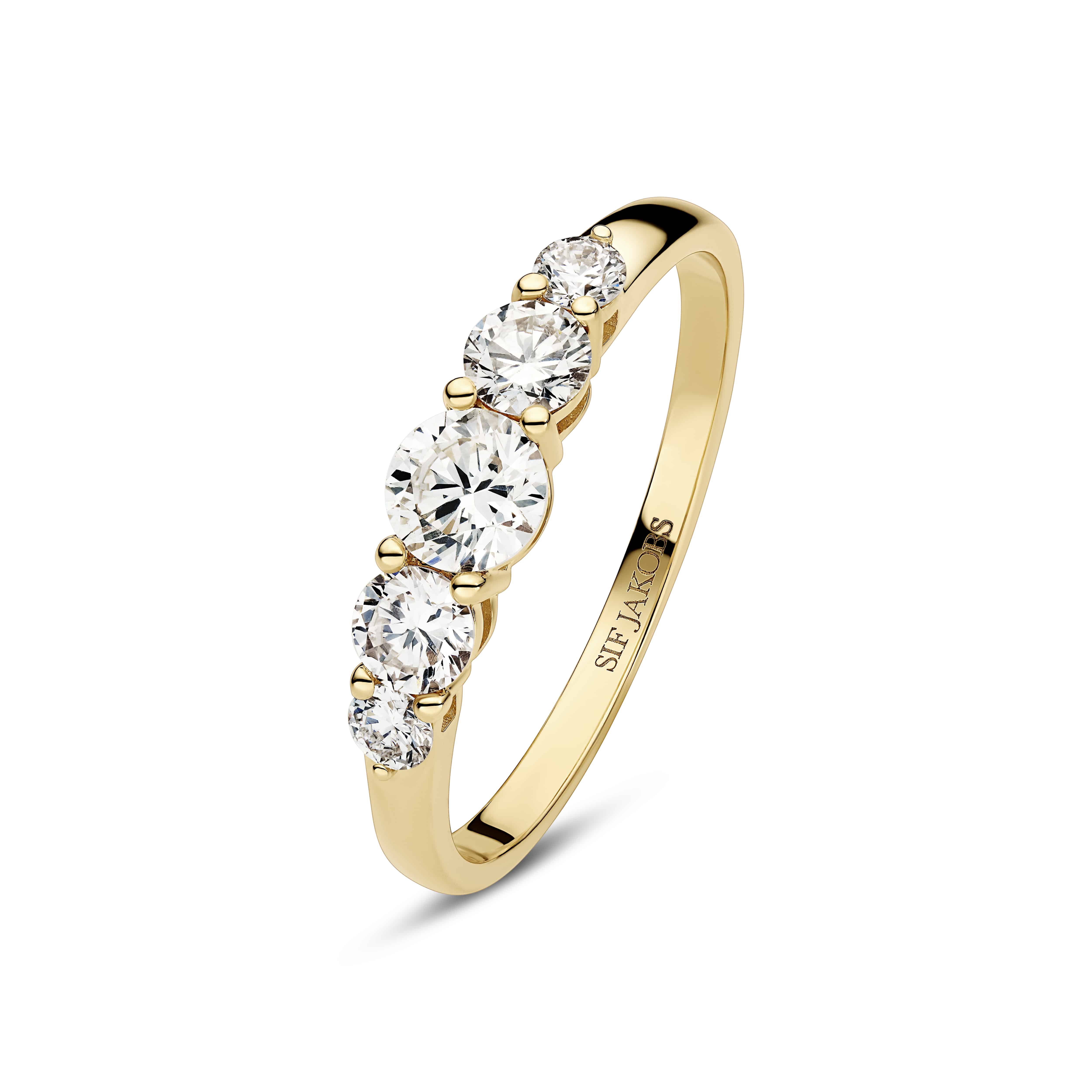 Tiara Ring med lab-grown diamant