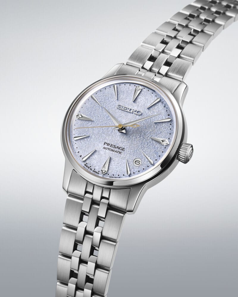 Seiko Presage Cocktail Time “Frozen Skydiving” automatik dameur 34 mm – SRPL61J1