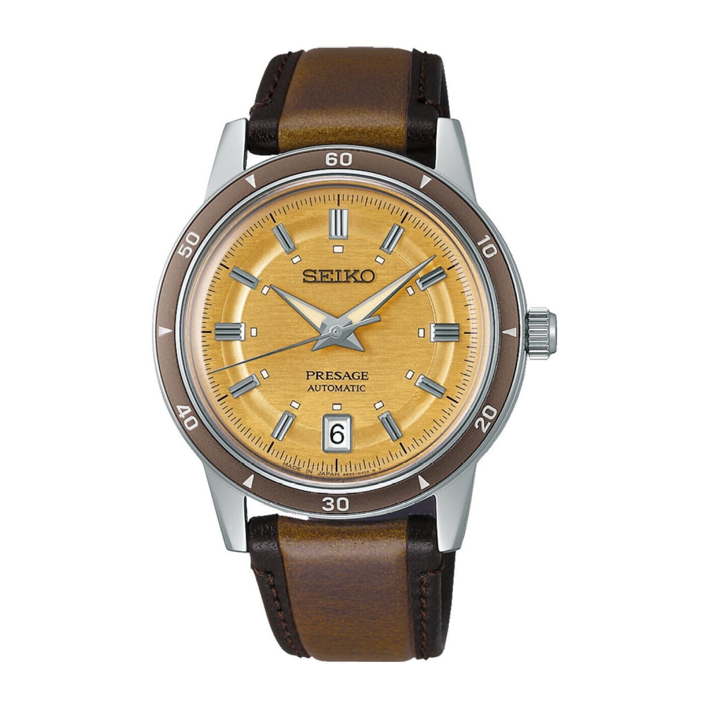 Seiko SRPL75J1 er et stilfuldt og klassisk herreur fra Presage-serien