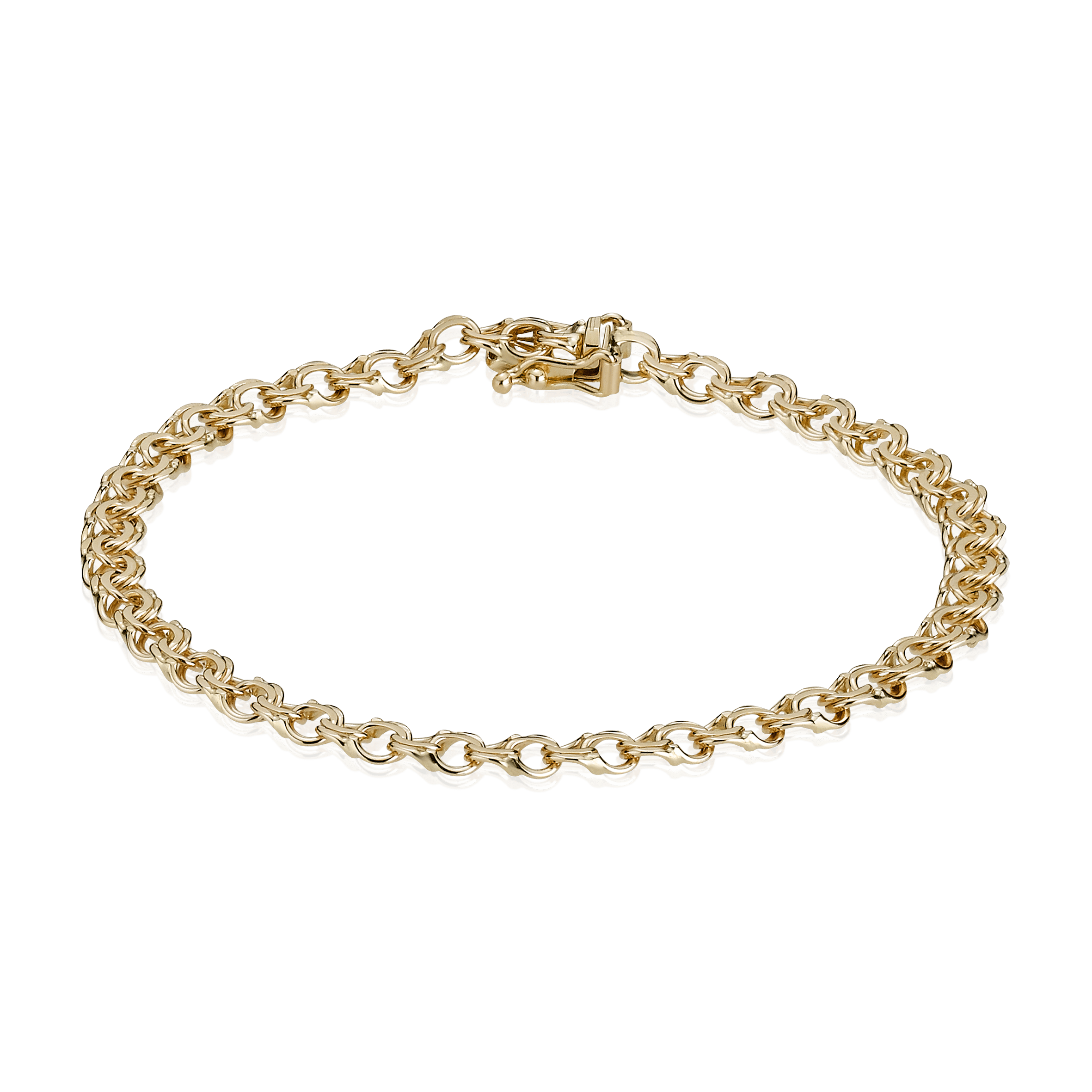 Klassisk Bismark armbånd 8 karat guld