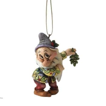 Disney Traditions Flovmand Juleornament K2-A9039 - håndmalet resinfigur på 7 cm. Perfekt julepynt med Flovmand fra De Syv Små Dværge.