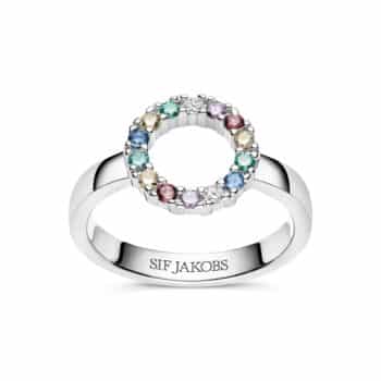 Sif Jakobs Biella Piccolo Ring Sølv SJ-R337-XCZ - En elegant og klassisk ring, der passer perfekt til både hverdag og fest. Køb hos Guldsmedlange.dk