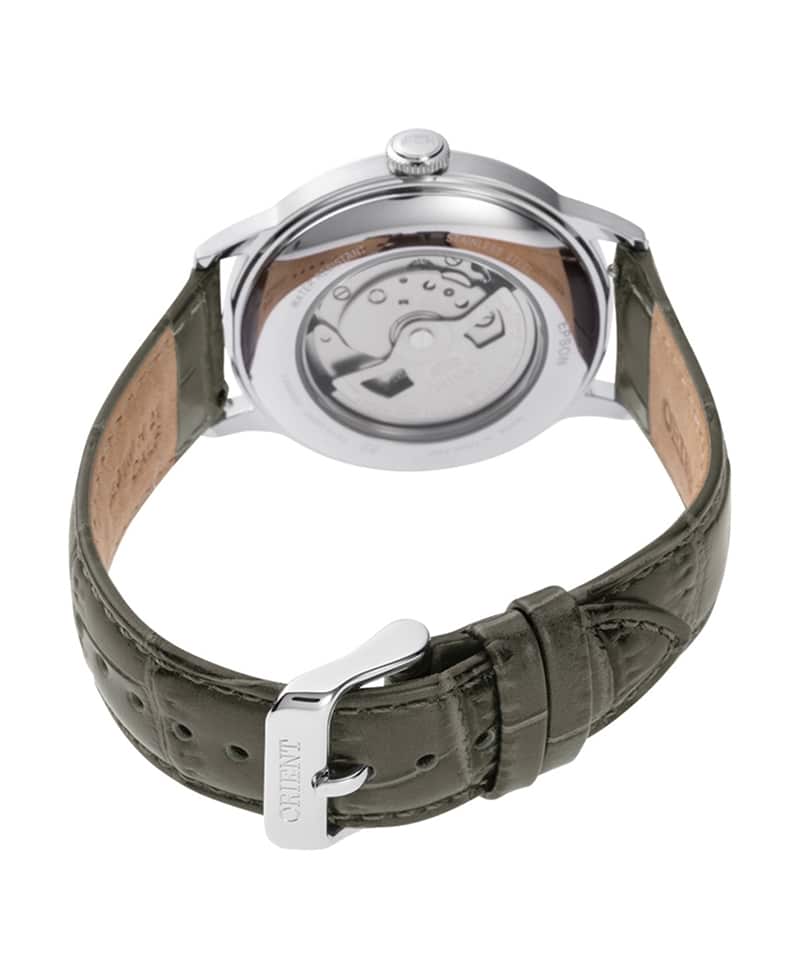 Orient Bambino RA-AC0025N | Automatisk herreur med grå rem - Billede 4