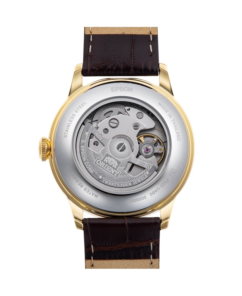 Orient Bambino RA-AP0106S | Automatisk herreur med brun rem - Billede 3