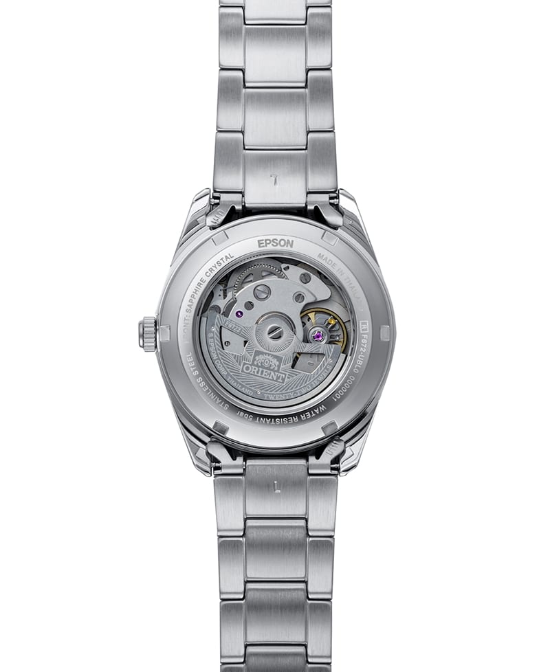 Orient Stretto Date RA-AC0R02L | Automatic herreur på stållænke - Billede 2