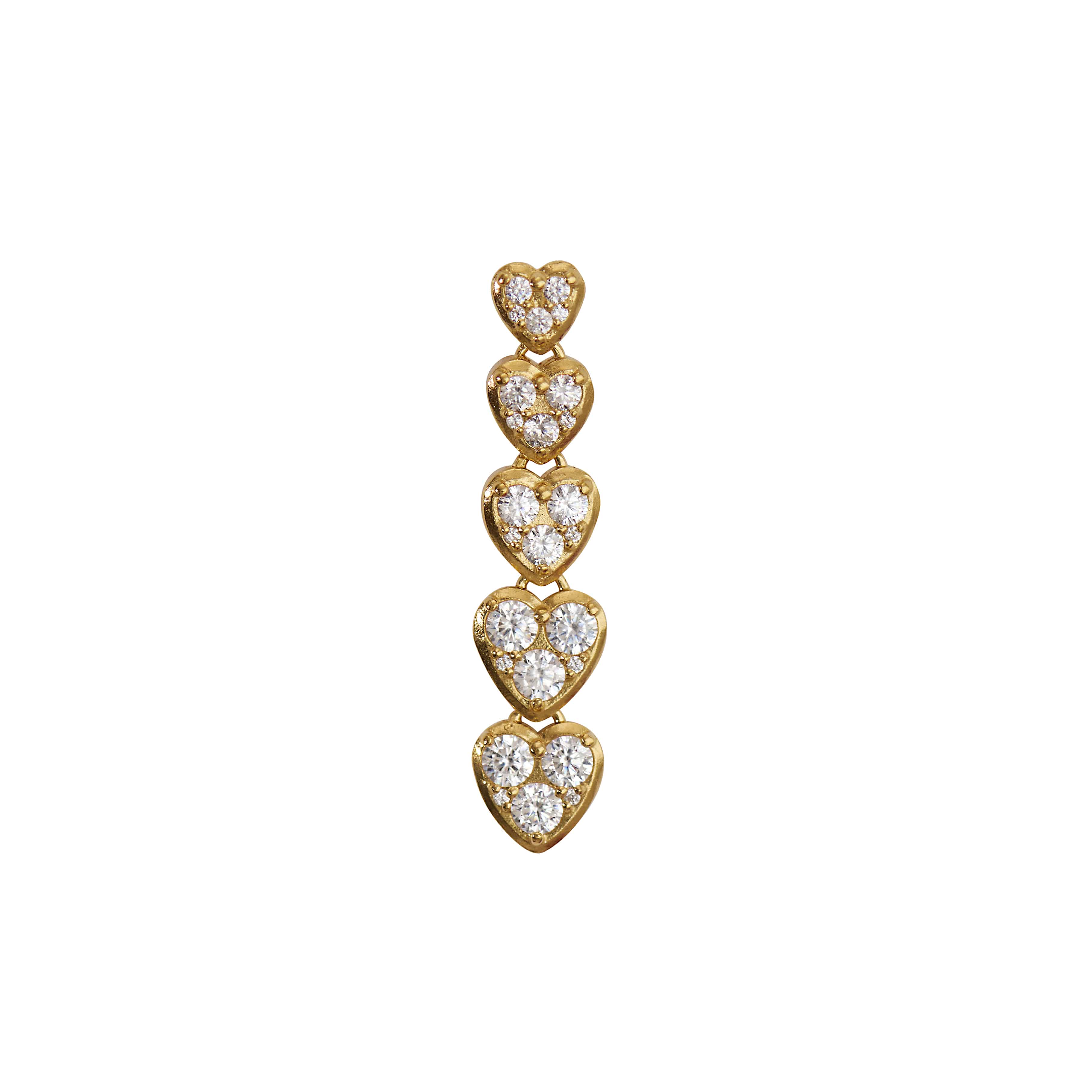 Stine A J´adore Exclusive ørering forgyldt sølv 1412-02-S