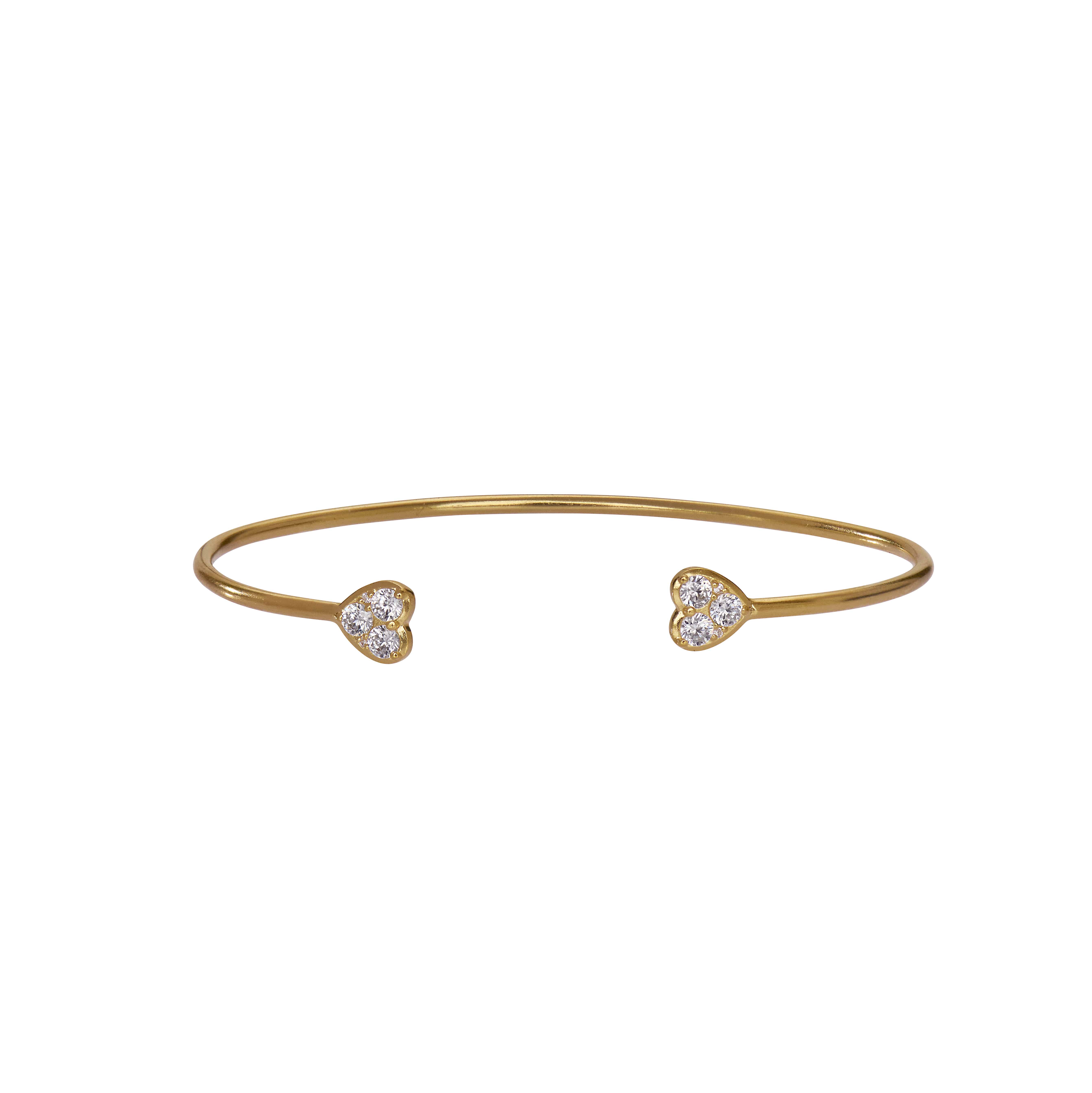 Stine A J´adore armring med hjerter