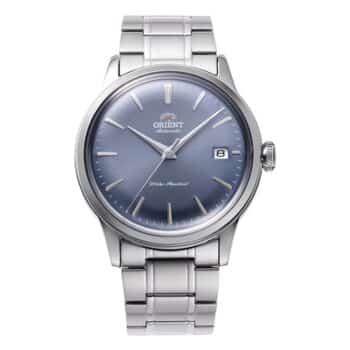 Orient Bambino RA-AC0M10L | Automatisk herreur med stållænke - Klassisk japansk design og mekanisk urværk. Se RA-AC0M10L hos Guldsmed Lange.
