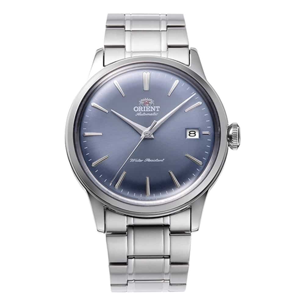 Orient Bambino RA-AC0M10L | Automatisk herreur med stållænke - Klassisk japansk design og mekanisk urværk. Se RA-AC0M10L hos Guldsmed Lange.