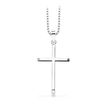 Scrouples Kors vedhæng sølv 35x22mm 26682