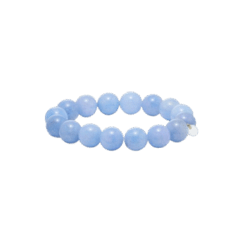 Soï Copenhagen Chunky akvamarin armbånd 12 mm