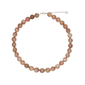 Soï Copenhagen Faro Sunstone halskæde 12 mm