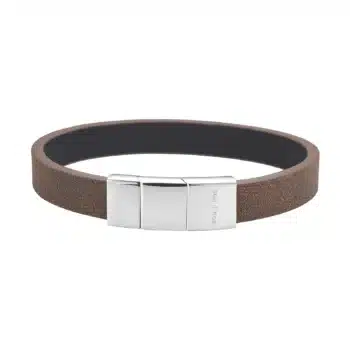 Son of Noa Læderarmbånd mørkebrun 21 cm 80890529221