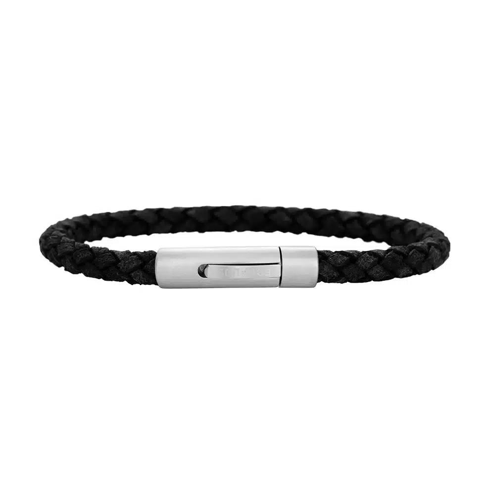 Son of Noa Læderarmbånd sort 21 cm 80970089121