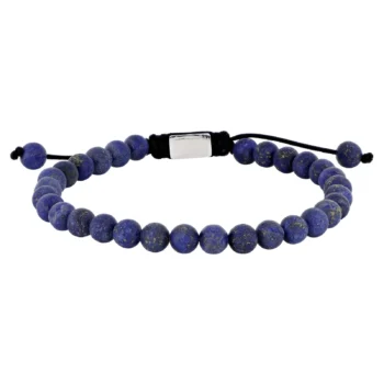 Son of Noa stenarmbånd mat lapis 6mm 19-25cm 80980110000