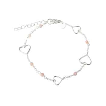 Aqua Dulce Alma armbånd sølv 17 + 3 cm 6836