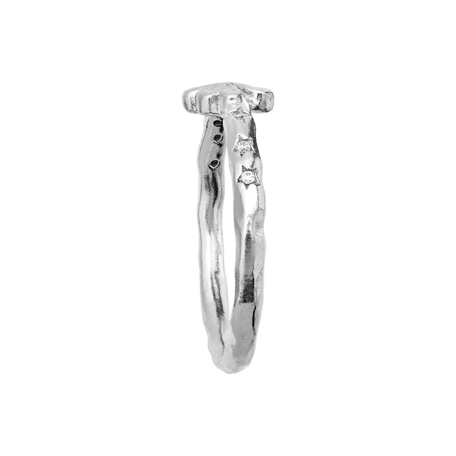 Maanesten Clover ring sølv 4881C - Billede 3