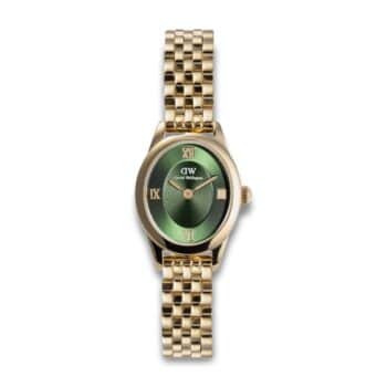 Daniel Wellington Oval Mini G Emerald Dameur DW00100804