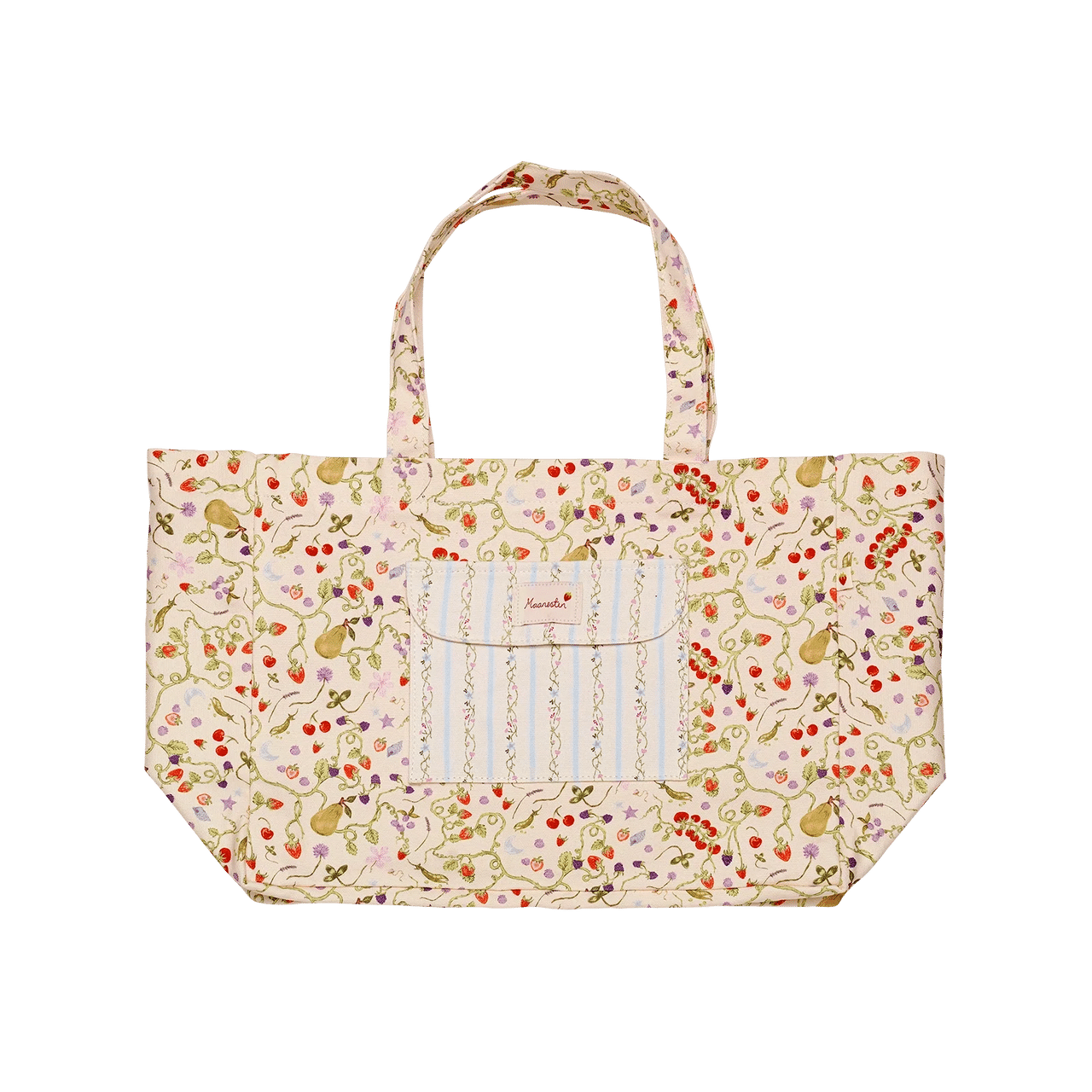 Maanesten Big Canvas Totebag Garden Magic Ivory 4122