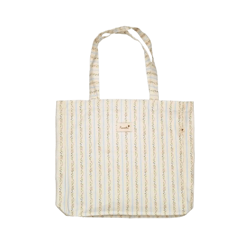 Maanesten Canvas Totebag Summer Stripes Blue 4121