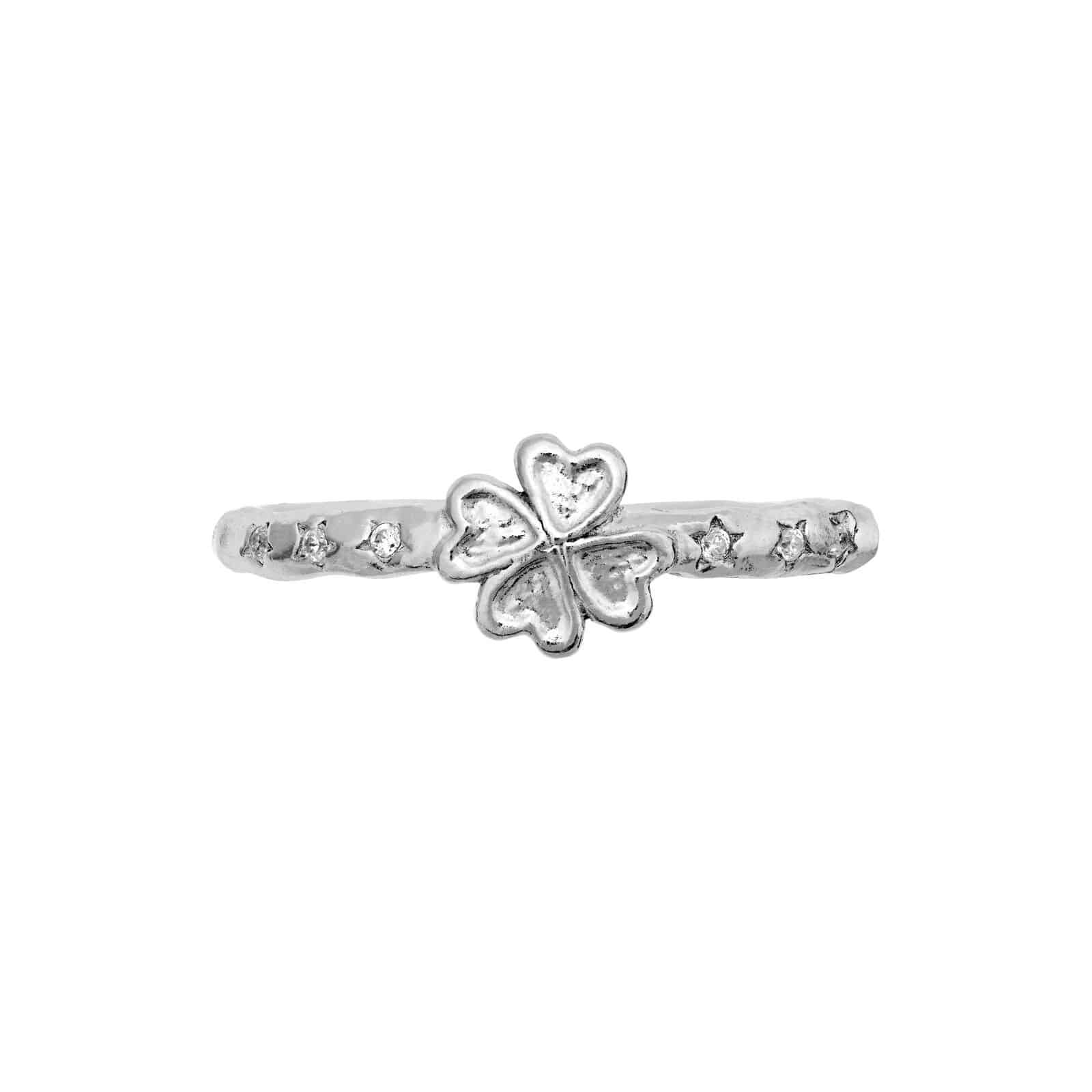 Maanesten Clover ring sølv 4881C - Billede 2