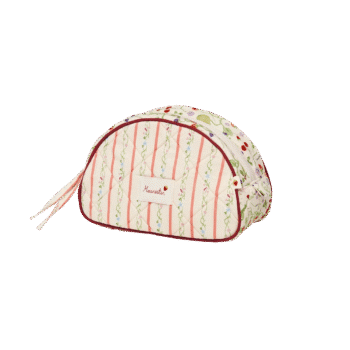 Maanesten Makeup Bag medium summer stripes peach 4113
