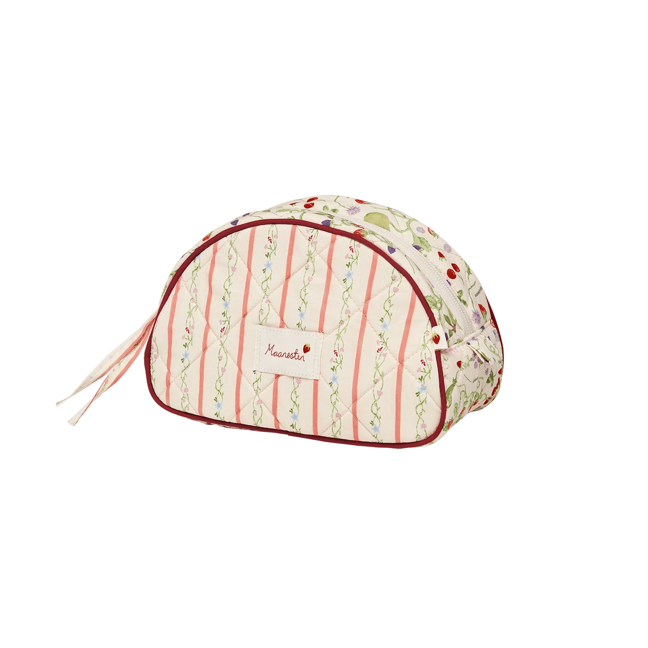 Maanesten Makeup Bag medium summer stripes peach 4113