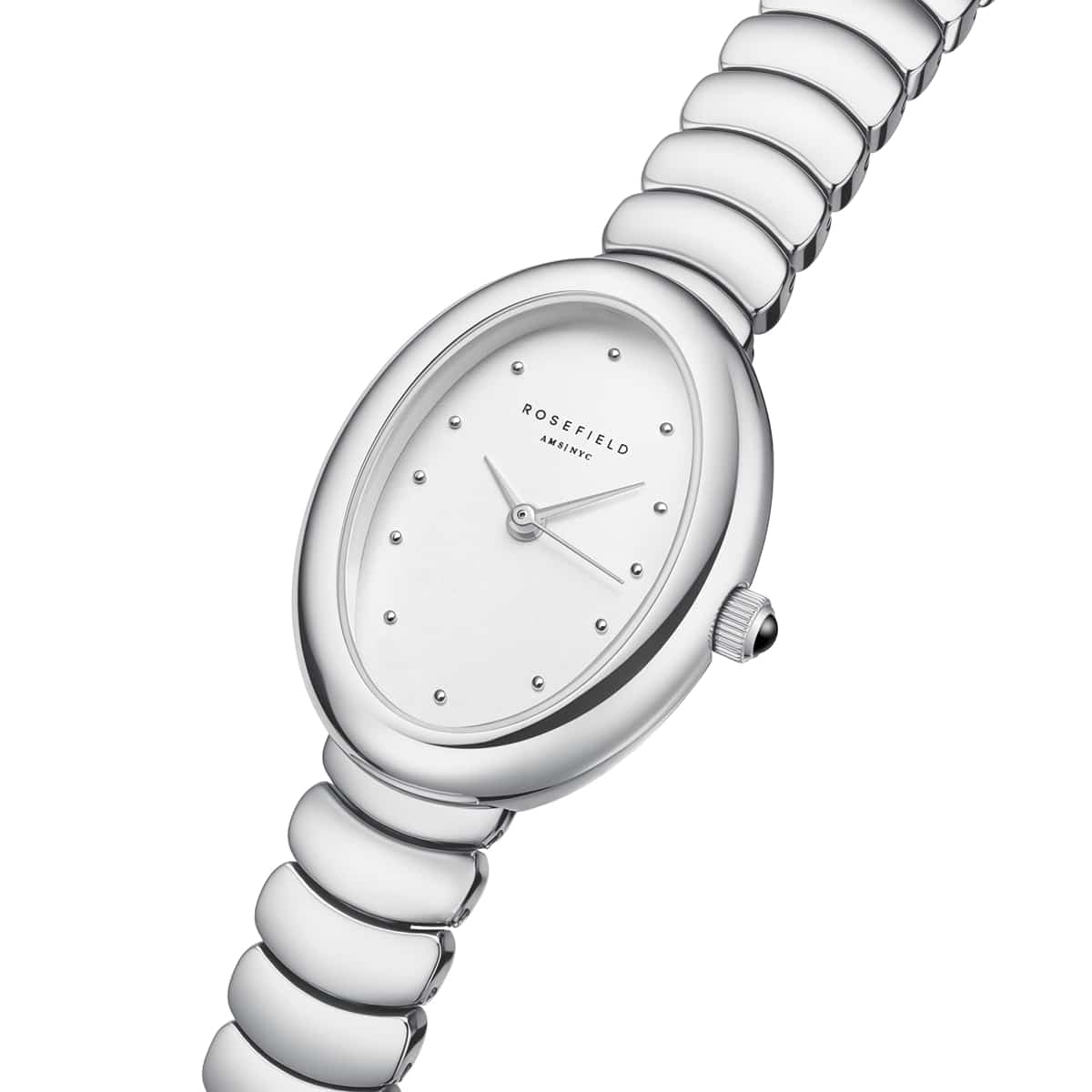Rosefield Ovale dameur stål 28 x 29 mm OVWSSS-OV20 - Billede 3