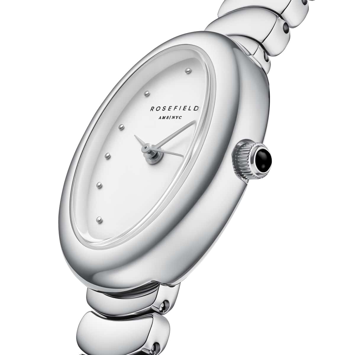Rosefield Ovale dameur stål 28 x 29 mm OVWSSS-OV20 - Billede 4