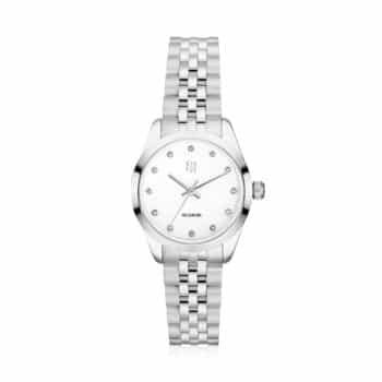 Sif Jakobs Sophia dameur stål 28mm SJ-W1037-CZ