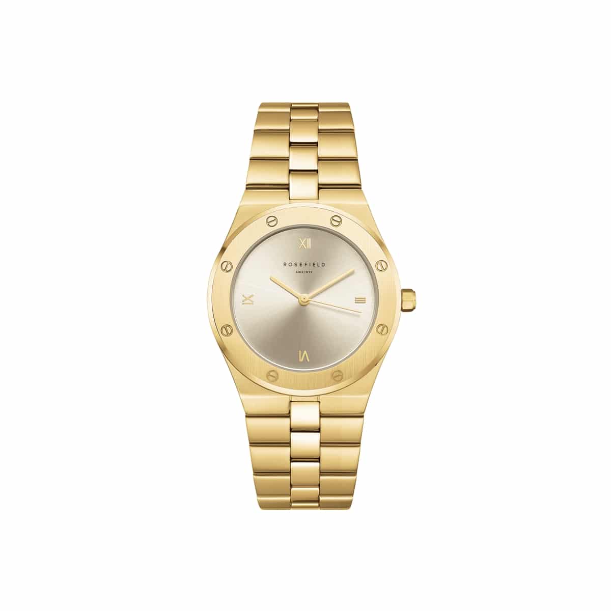 Rosefield Rose dameur guldfarvet stål 33 mm SPCGSG-SP01