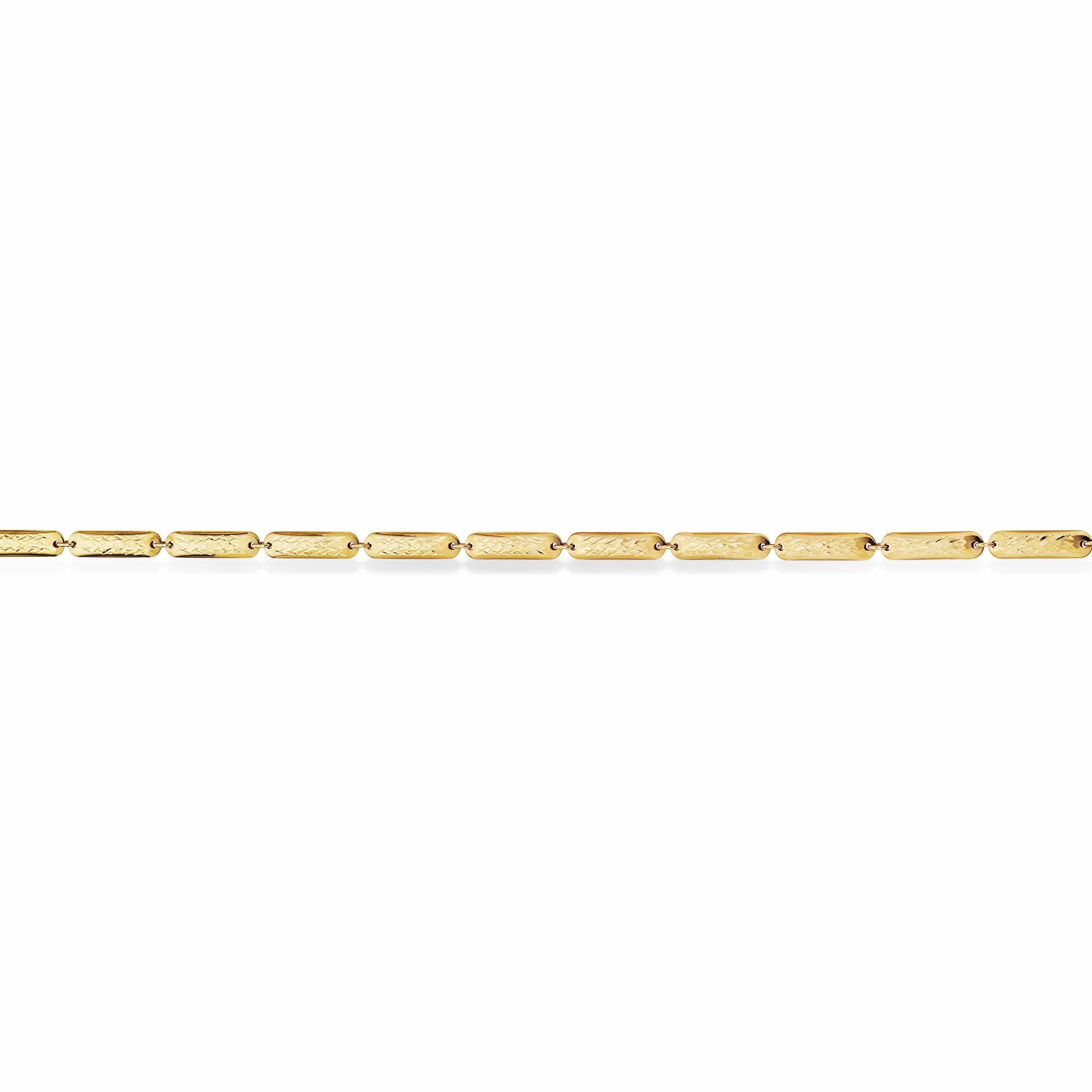 Scrouples Square facet armbånd 8 kt 18,5 cm 34053A,M