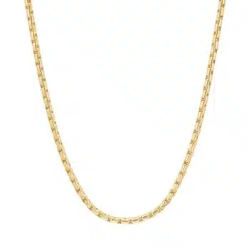 Son of Noa stålkæde IP gold 4mm 55 cm 20890432800