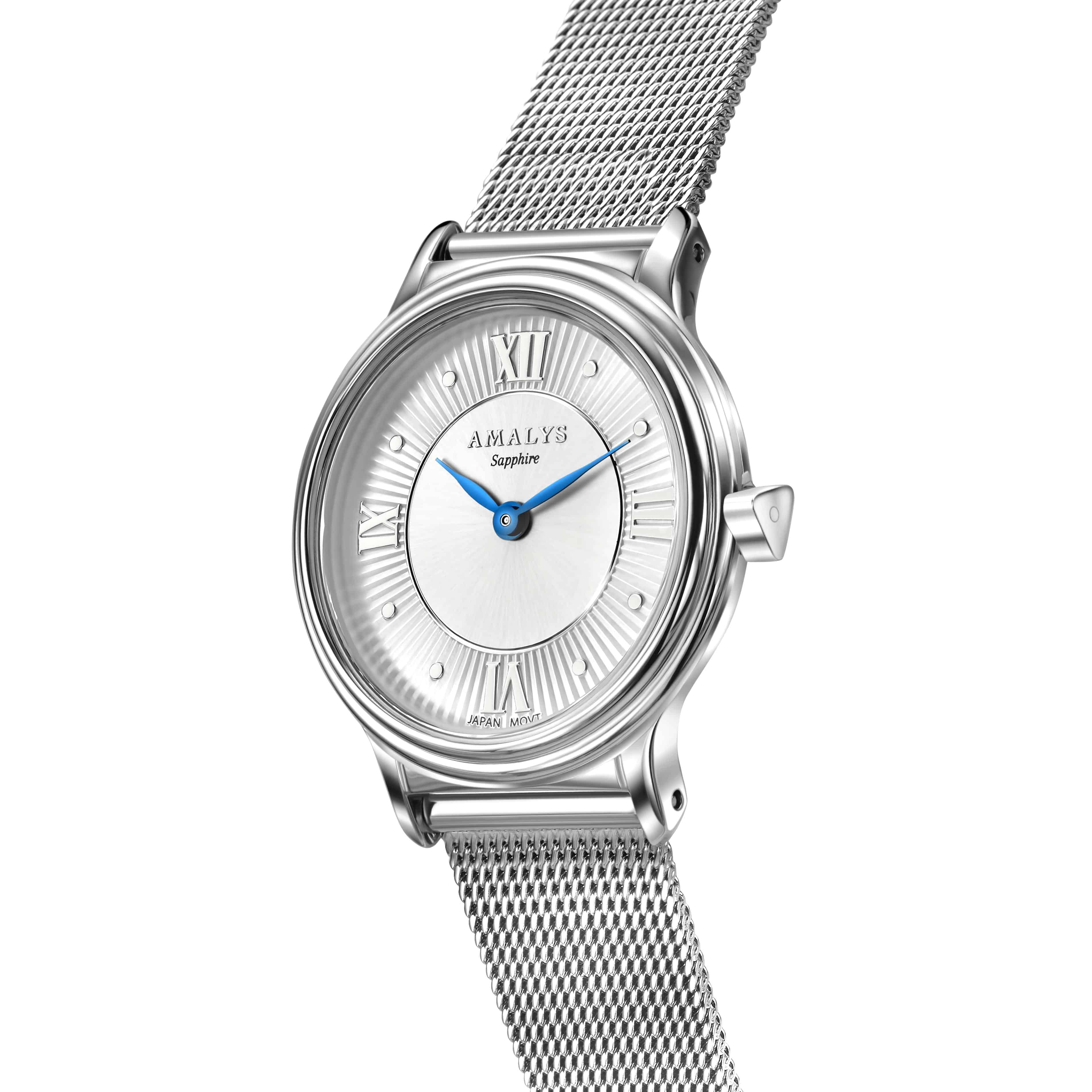 Amalys Violette dameur med stållænke AMW-171