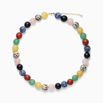 Soï Copenhagen Faro Palette Krystal Halskæde 12 mm FAROPAL-KH