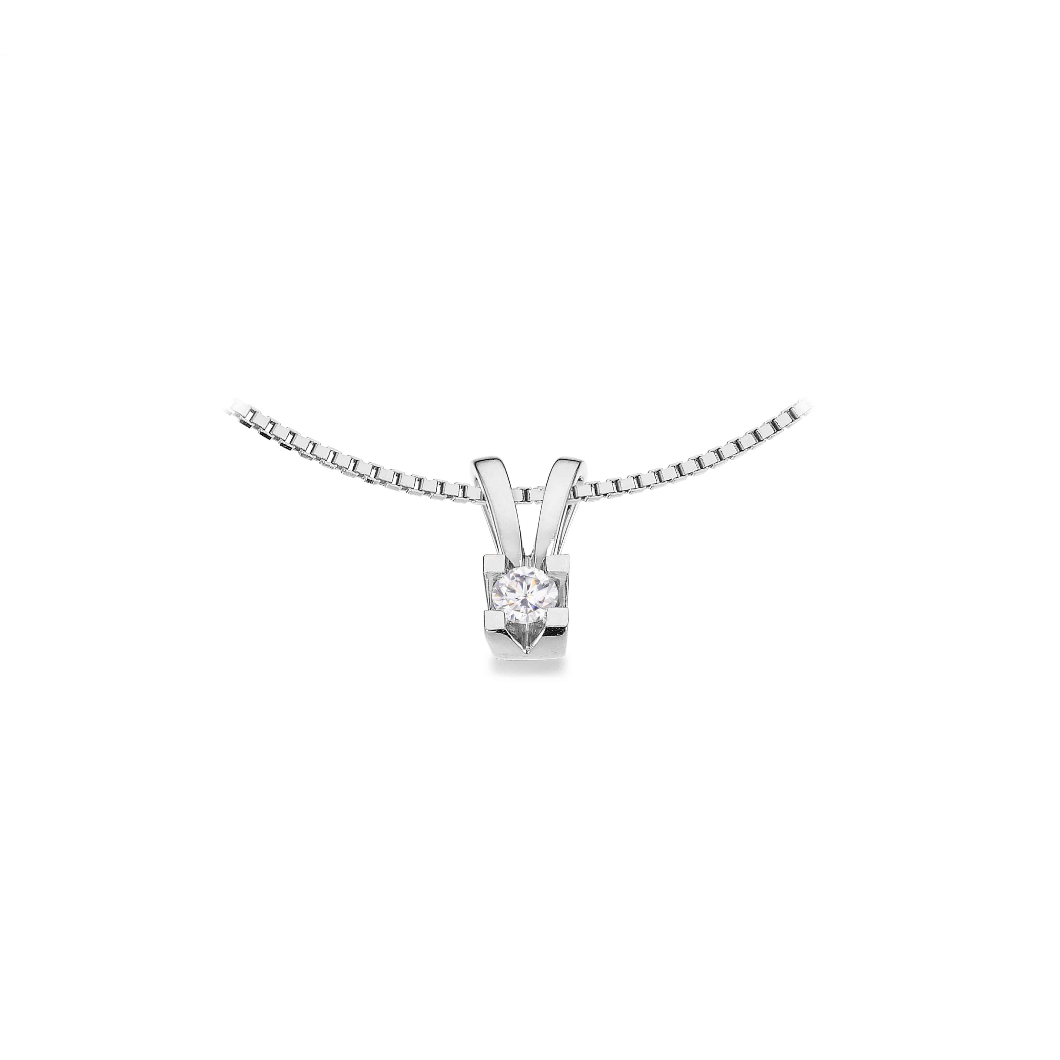 Scrouples Kleopatra diamant vedhæng 0,10 ct 14 kt hvidguld 2136,10