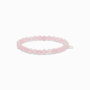 Soï Copenhagen Essential Rosakvarts armbånd 6 mm ROS-KA-6MM