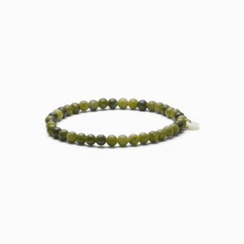 Soï Copenhagen Southern jade krystal stretch armbånd 4 mm SJ-KA-4mm