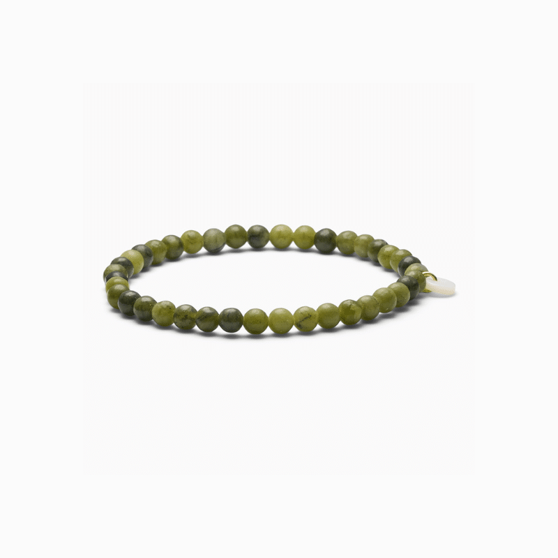 Soï Copenhagen Southern jade krystal stretch armbånd 4 mm SJ-KA-4mm