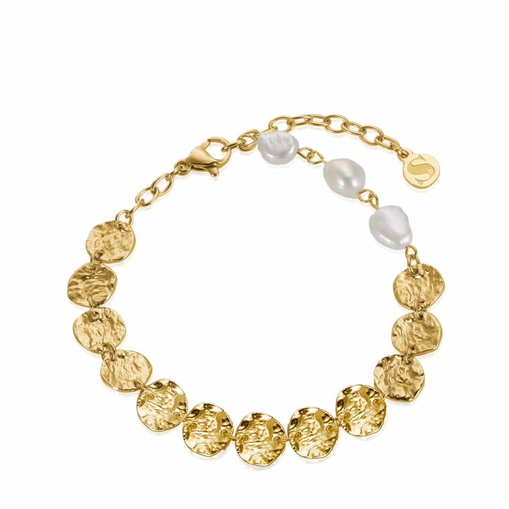 Chanel x Sistie Armbånd forgyldt stål zx3049gs