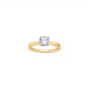 Siersbøl Luxury Solitaire ring 14 kt guld m. 1,00 ct lab grown diamant