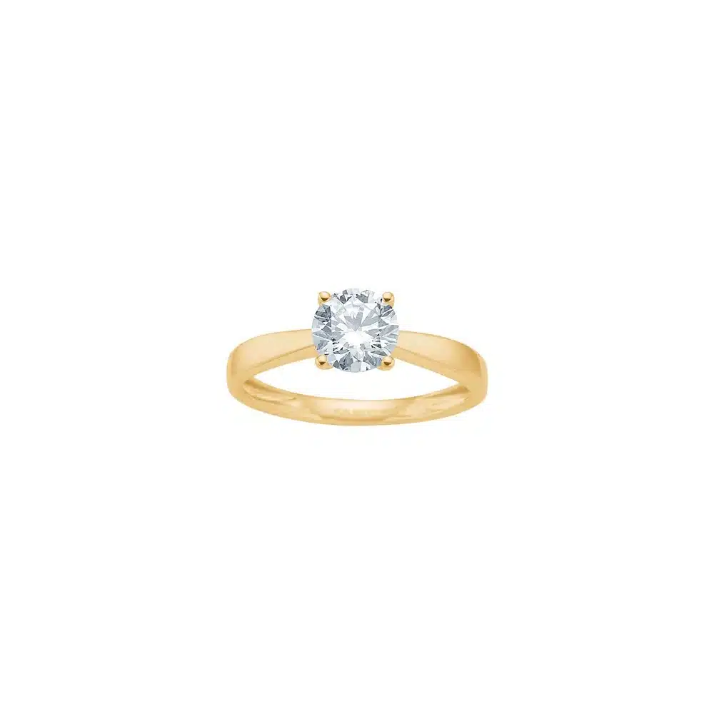 Siersbøl Luxury Solitaire ring 14 kt guld m. 1,00 ct lab grown diamant