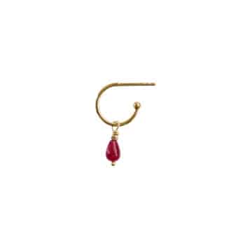 Stine A Love Drop creol forgyldt sølv 1395-02-S