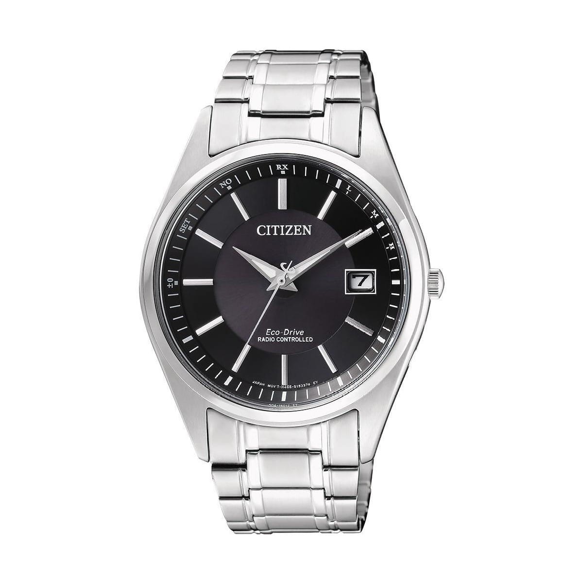 Citizen Eco-Drive radiostyret herreur AS2050-87E med sort urskive