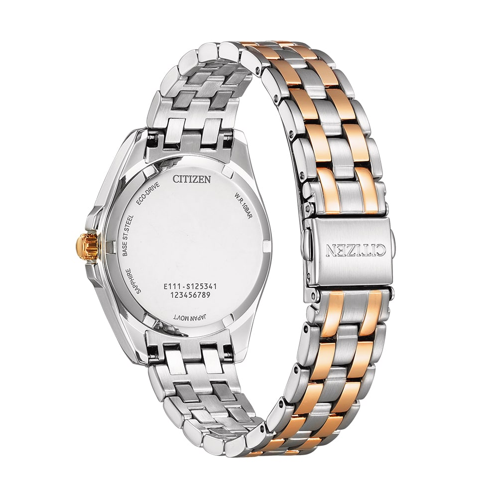 Citizen Eco-Drive Dameur EO1213-85E – Tofarvet Stål